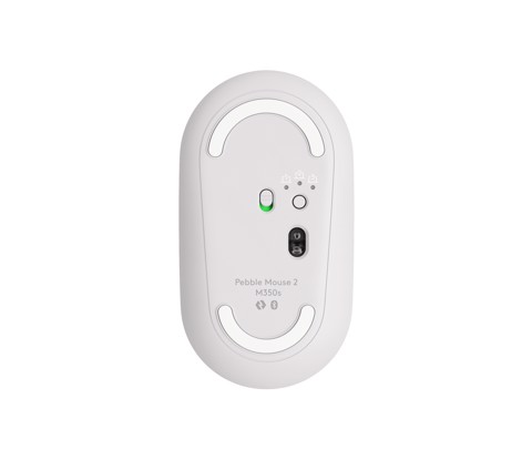 Logitech Pebble 2 M350s mouse Bluetooth (bianco)