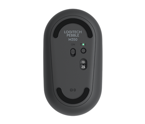 Logitech Pebble M350 mouse Ambidestro Wireless a RF + Bluetooth Ottico 1000 DPI