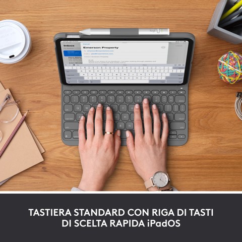 Logitech Slim Folio per iPad (10ª generazione e A16)