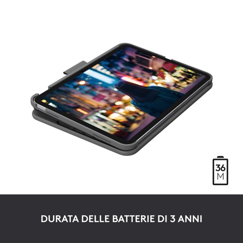 Logitech Slim Folio per iPad (10ª generazione e A16)