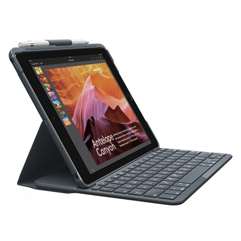 Logitech Slim Folio Nero Bluetooth QWERTY Italiano