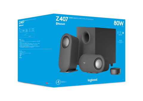 Logitech Z407 Antracite Con cavo e senza cavo 40 W