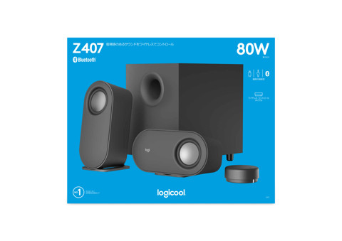 Logitech Z407 Antracite Con cavo e senza cavo 40 W