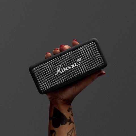 Marshall Emberton II Altoparlante portatile stereo Nero, Acciaio inox 20 W