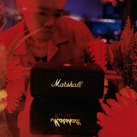 Marshall Emberton III Altoparlante portatile stereo Nero, Ottone 20 W