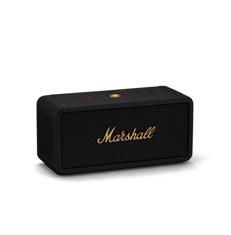 Marshall Middleton Altoparlante portatile stereo Nero, Ottone 50 W