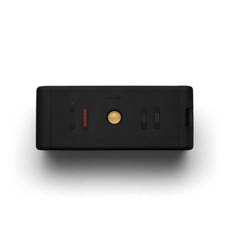 Marshall Middleton Altoparlante portatile stereo Nero, Ottone 50 W