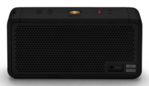 Marshall Middleton Altoparlante portatile stereo Nero, Ottone 50 W