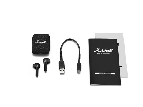 Marshall Minor III Cuffie True Wireless Stereo (TWS) In-ear MUSICA Bluetooth Nero