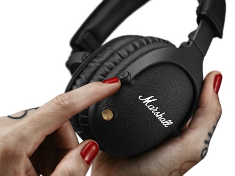 Marshall Monitor II A.N.C. Cuffie Con cavo e senza cavo A Padiglione Musica e Chiamate Bluetooth Nero