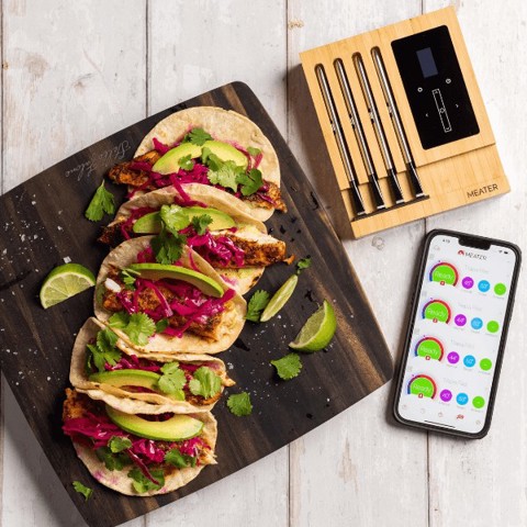 MEATER RT4MTMB01 Termometro premium da cucina WiFi ideale per barbecue