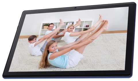 Mediacom SmartPad iyo 10 16 GB 25,6 cm (10.1") Rockchip 2 GB Android 11 Go Edition Nero, Blu