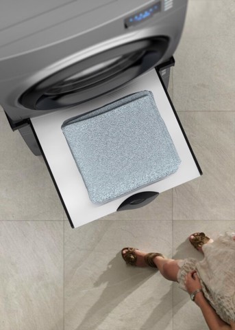 Meliconi 656128 accessorio e componente per lavatrice Kit di sovrapposizione 1 pz