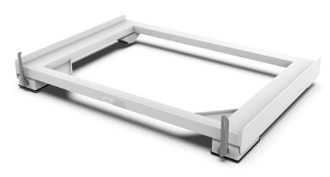 Meliconi Base Move Slim accessorio per lavatrice Slim - Base con ruote e freni antivibrazione