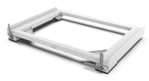 Meliconi Base Move Slim accessorio per lavatrice Slim - Base con ruote e freni antivibrazione