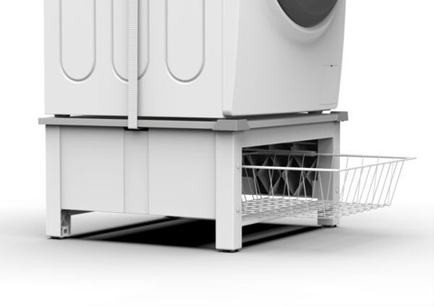 Meliconi Base Space Basket accessorio e componente per lavatrice Kit di sovrapposizione 1 pz