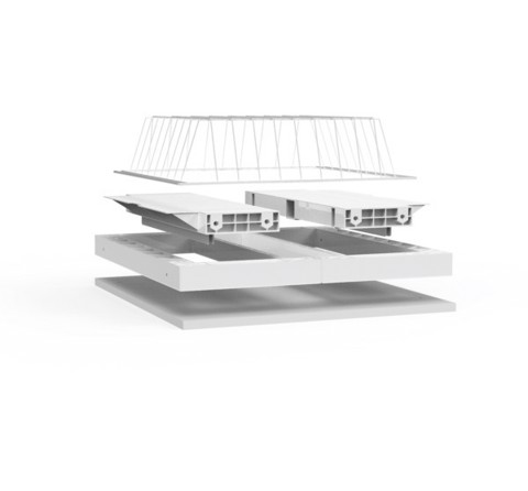 Meliconi Base Space Basket accessorio e componente per lavatrice Kit di sovrapposizione 1 pz