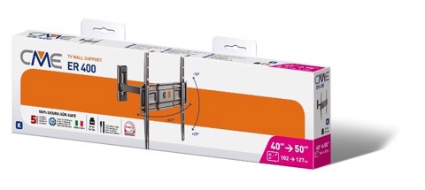 Meliconi CME ER400 139,7 cm (55") Nero