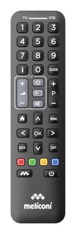 Meliconi Control Duo telecomando IR Wireless TV e Decoder