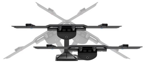 Meliconi EXTRA 400 DUO OLED & QLED CG 2,24 m (88") Nero