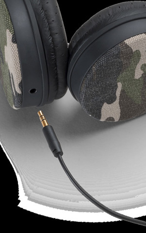 Meliconi MySound Speak DENIM Cuffia Padiglione auricolare Connettore 3.5 mm Mimetico