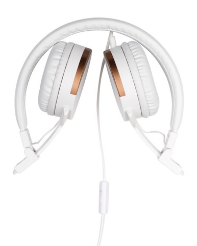 Meliconi MySound Speak Metal Auricolare Cablato A Padiglione Musica e Chiamate Bianco