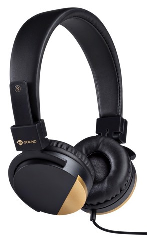 Meliconi MySound Speak Metal Auricolare Cablato A Padiglione Musica e Chiamate Nero