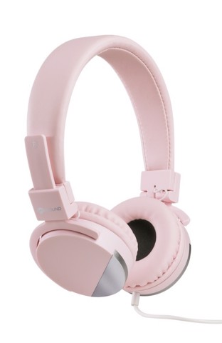 Meliconi MySound Speak Metal Auricolare Cablato A Padiglione Musica e Chiamate Rosa