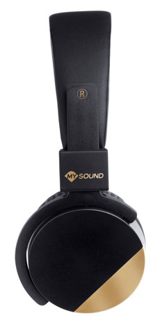 Meliconi MySound Speak Metal Cuffia Padiglione auricolare Connettore 3.5 mm Nero