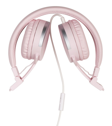 Meliconi MySound Speak Metal Cuffia Padiglione auricolare Connettore 3.5 mm Rosa