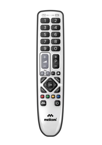 Meliconi Pratico Duo telecomando IR Wireless TV e Decoder