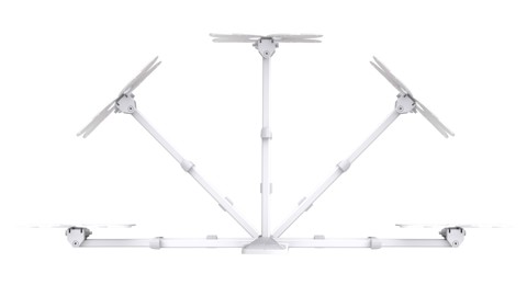 Meliconi Slimstyle Plus 100-200 SPIN SDR 109,2 cm (43") Bianco