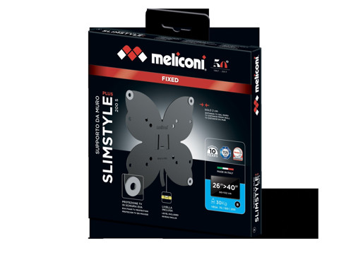 Meliconi SlimStyle Plus 200 S 101,6 cm (40") Nero