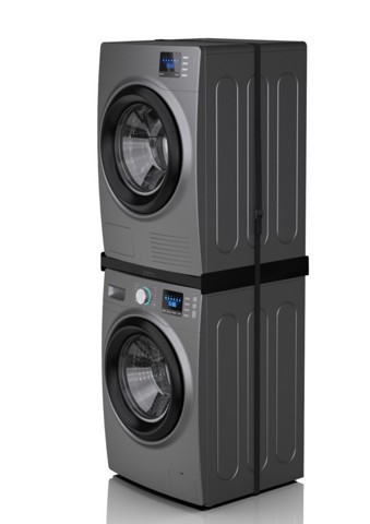 Meliconi Torre Noir Kit di sovrapposizione lavatrice asciugatrice