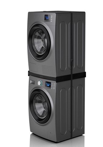 Meliconi Torre Noir Kit di sovrapposizione lavatrice asciugatrice