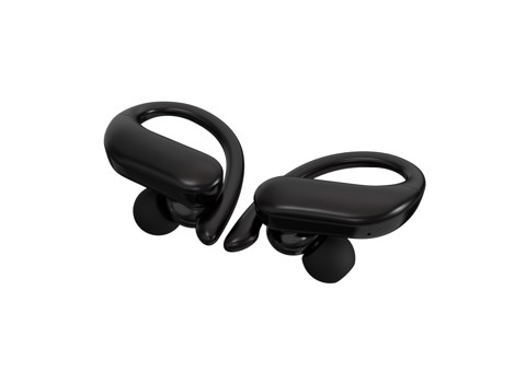 Meliconi TRUE FIT 5.0 Auricolare True Wireless Stereo (TWS) In-ear Sport Bluetooth Nero