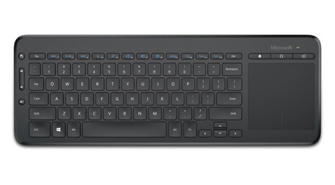 Microsoft All-in-One Media Keyboard tastiera RF Wireless Inglese Nero