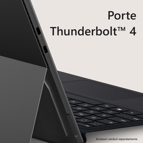 Microsoft Surface Pro 9 256 GB 33 cm (13") Intel® Core™ i5 8 GB Wi-Fi 6E (802.11ax) Windows 11 Home Grafite