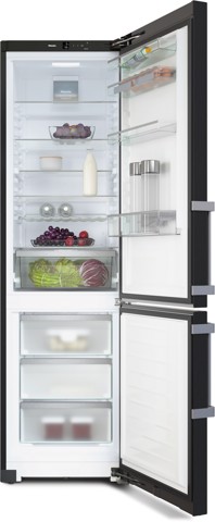 Miele 12430860 frigorifero con congelatore Libera installazione 371 L Nero