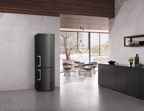 Miele 12430860 frigorifero con congelatore Libera installazione 371 L Nero