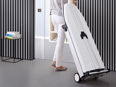Miele B 4312 FashionMaster Stazione di stiro a vapore pressurizzato 1,25 L Piastra a nido d'ape Antracite, Grigio
