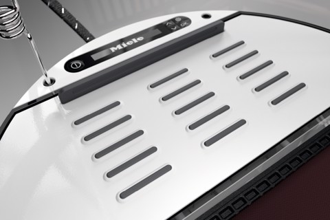 Miele B4847 FashionMaster Stazione di stiro a vapore pressurizzato 1,25 L Marrone, Bianco