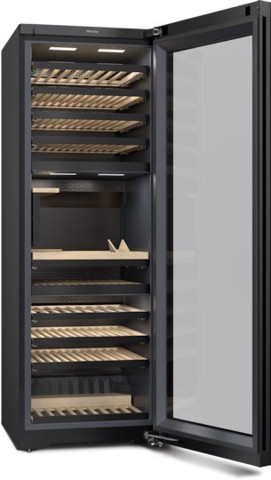 Miele KWT 4999 F Libera installazione Nero 146 bottiglia/bottiglie