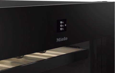 Miele KWT 4999 F Libera installazione Nero 146 bottiglia/bottiglie