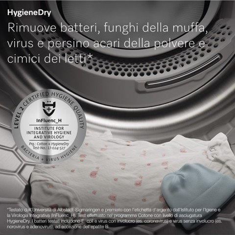 Miele TQ1000WP Nova Edition asciugatrice Libera installazione Caricamento frontale 9 kg Bianco