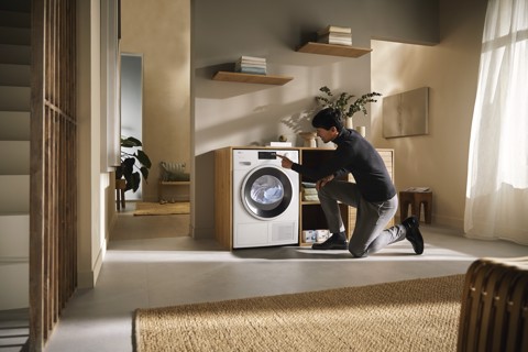 Miele TWD640WP asciugatrice Libera installazione Caricamento frontale 9 kg Bianco