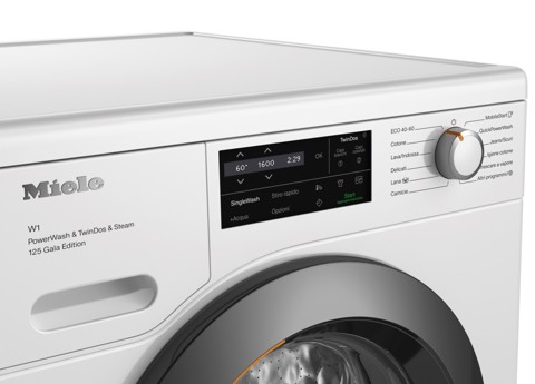 Miele WCI 880 WCS 125 Gala Edition lavatrice Caricamento frontale 9 kg 1600 Giri/min Bianco