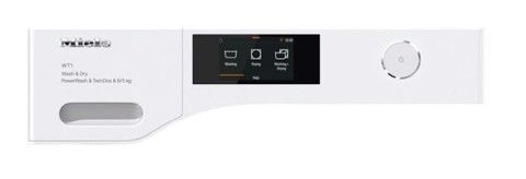 Miele WTR860 WPM PWash & TDos 8/5 kg lavasciuga Libera installazione Caricamento frontale Bianco D