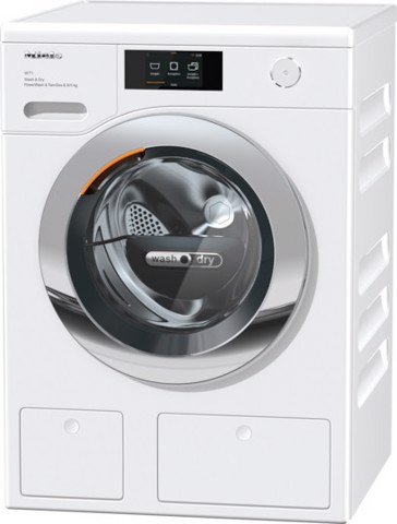 Miele WTR860 WPM PWash & TDos 8/5 kg lavasciuga Libera installazione Caricamento frontale Bianco