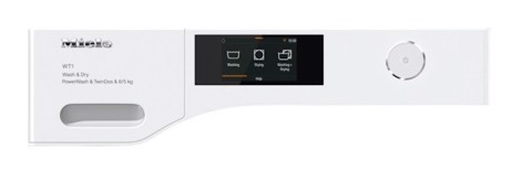 Miele WTR860 WPM PWash & TDos 8/5 kg lavasciuga Libera installazione Caricamento frontale Bianco
